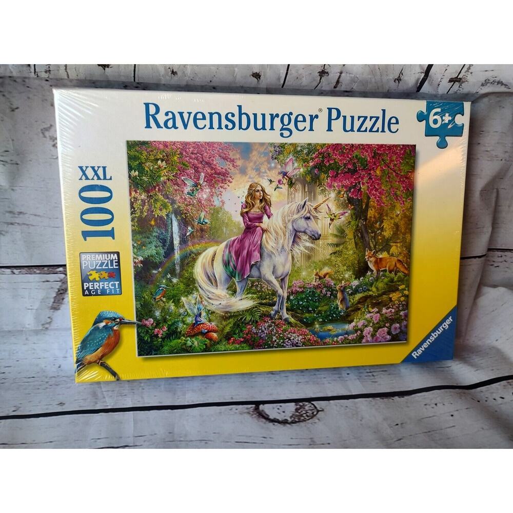 magical ride 100 pc Ravensburger puzzle New princess